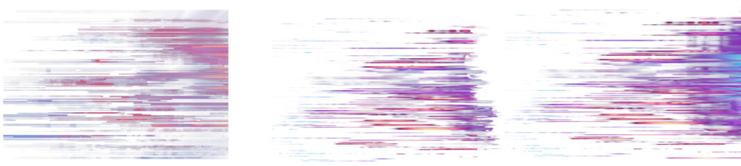 PNG Effect backgrounds purple illuminated  cut out element set