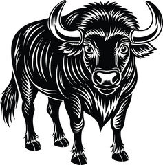 Fototapeta premium illustration of a rhinoceros