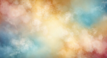 Abstract Watercolor Background with Soft Colors
