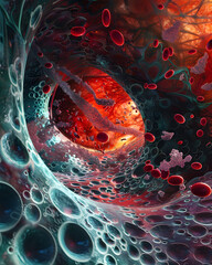 A mysterious journey through the bloodstream