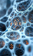 3D printed structure texture abstract background