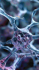 Explore the intricate lattice of collagen fibers