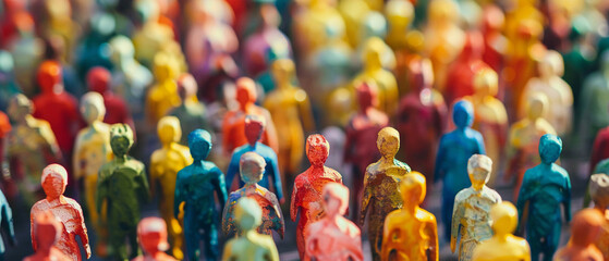 Obraz premium Market segmentation targets specific consumer demographics.