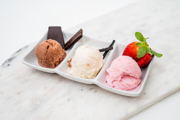 Neapolitan ice cream