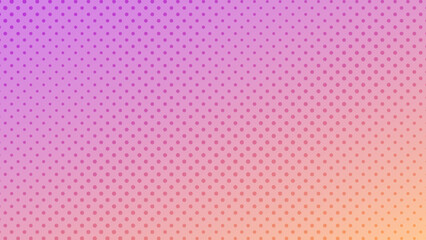 Colorful halftone background with dots