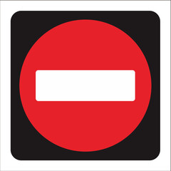 no entry sign
