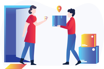 Cash On Delivery,Vector Icon which can easily modify or edit