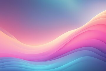 Fototapeta premium Inspired by MAC-OS modern abstract wallpaper with soft gradient transitions, mutes, pastels, and hues in a cold color