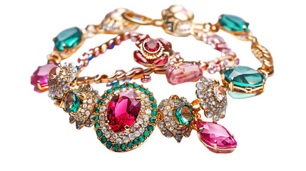 jewelry isolated on transparent background