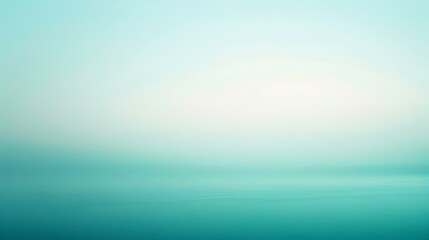 Obraz premium Gradient of a light to turquoise effect