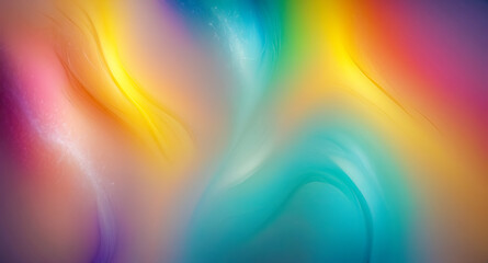 Abstract Colorful Swirls Background