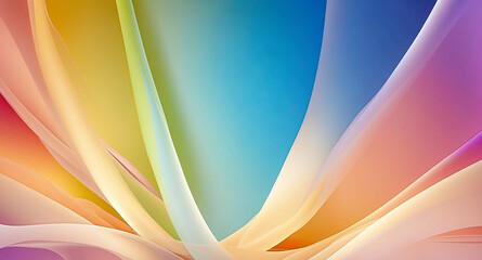 Naklejka premium Abstract Colorful Swirls