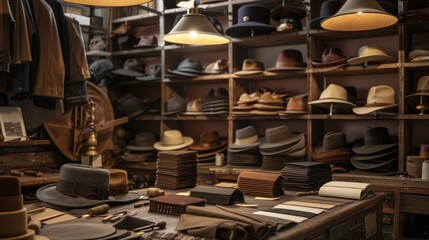 Artisan Hat Maker's Workshop Handcrafted Elegance Bespoke Designs and Millinery Mastery