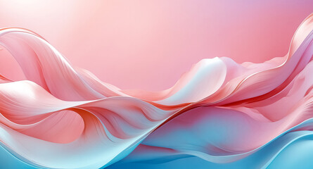 Naklejka premium Abstract Pink and Blue Swirling Background