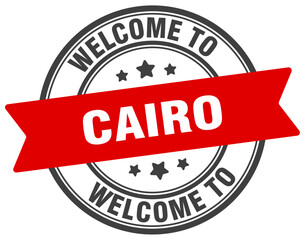 Welcome to Cairo stamp. Cairo round sign