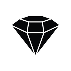 Fototapeta premium diamond icon vector design template simple and clean