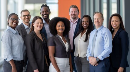 Smiling Business Team