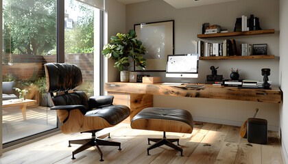 Fototapeta premium interior of a home office