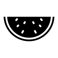 watermelon slice glyph 