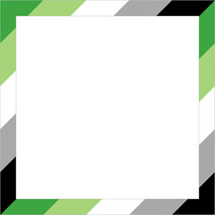  Aromanticism Photo frame. LGBTQIA+