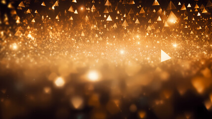 Fototapeta premium Gold geometric pattern
