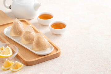 Zongzi, crystal ice rice dumpling for Dragon Boat Festival food.