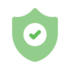 Protection shield vector design in modern style, easy to use icon