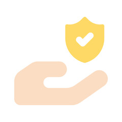 Modern icon of security services, ready to use and download