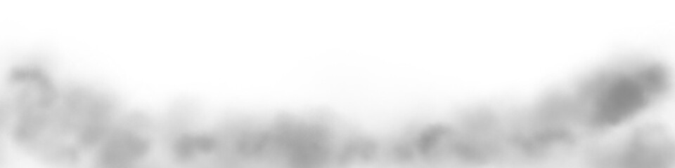 Realistic white cloud or smoke. White fog or smoke on transparent background. PNG image	

