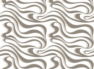 Abstract pattern design. Geometric wavy pattern. Seamless textile print pattern