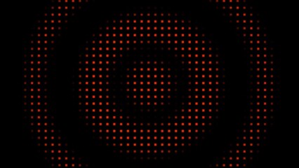 Colorful dot circle wave background illustration concept