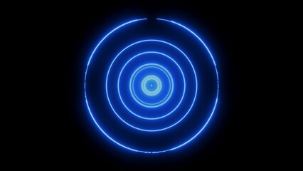 Radio waves concept illustration