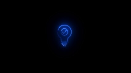 Thinking good idea bulb icon .right idea concept