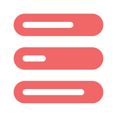 Obraz premium Well designed icon of loading bars, customizable vector design