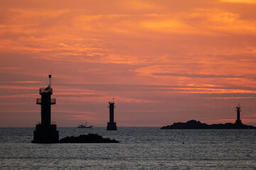 선유도 일몰풍경