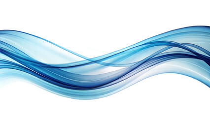 Naklejka premium abstract blue spectrum simple wave white background