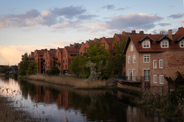 Urocze, kameralne domki w Gdańsku © Magdalena