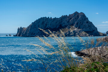 Littoral rocheux de méditerranée
