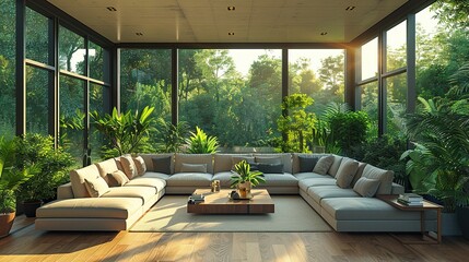 Fototapeta premium interior of a home