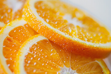 Photo of set tasty sweet fruits generated with ai technology isolated on white color background