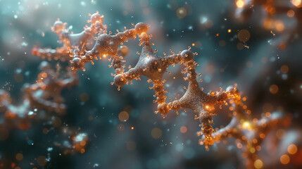 A retrovirus, such as HIV, contains RNA as its genetic material and utilizes the enzyme reverse transcriptase to convert its RNA into DNA upon infecting host cells