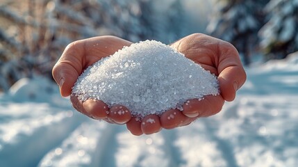 hand holding a heart