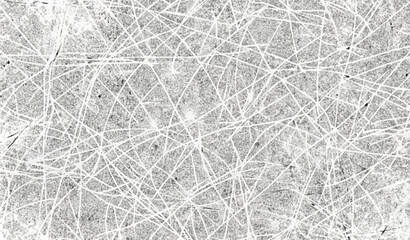 Grunge Black And White Urban Vector Texture Template. Dark Messy Dust Overlay Distress Background. Easy To Create Abstract Dotted, Scratched, Vintage Effect With Noise And Grain