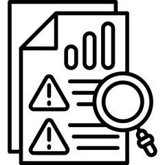 Risk Analysis Icon
