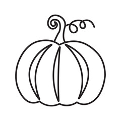 pumpkin icon symbol