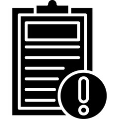 Fototapeta premium Risk Evaluation Icon
