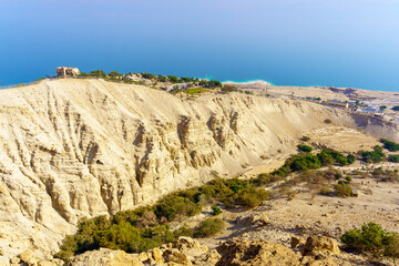 Landscape of the David stream, Ein Gedi Nature Reserve