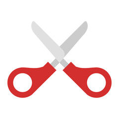 Scissors flat icon