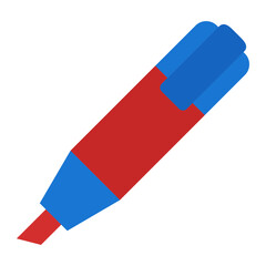 Highlighter flat icon