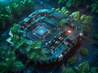 The Integration of Nature and Technology in Modern Circuitry